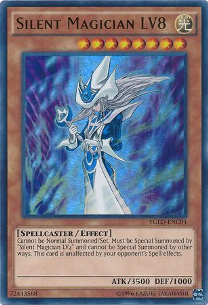 Silent Magician LV8 - YGLD-ENC04 - Ultra Rare