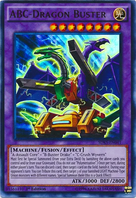 ABC-Dragon Buster - SDKS-EN041 Ultra Rare 1st Edition