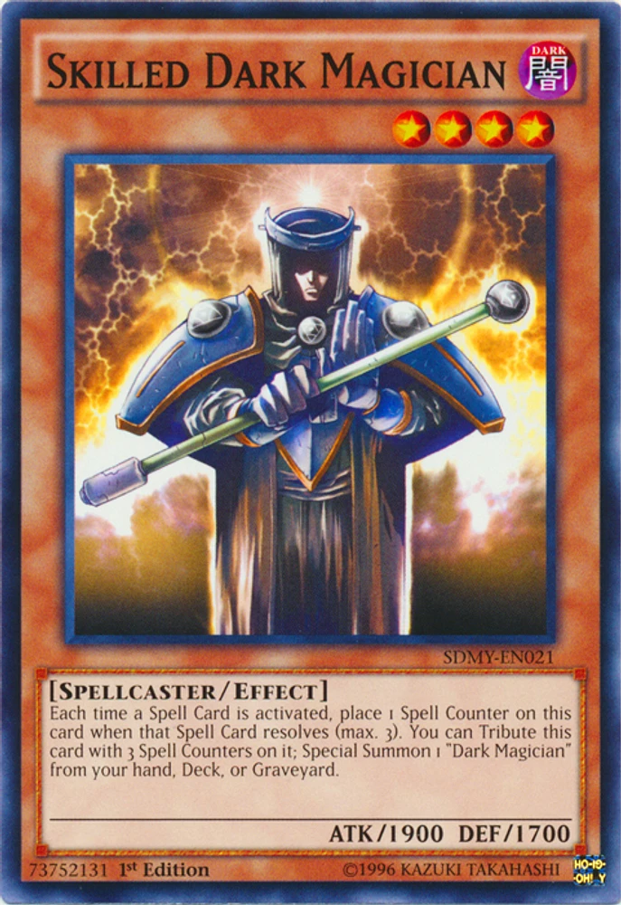 Skilled Dark Magician - SDMY-EN021 - Common - 1st Edition