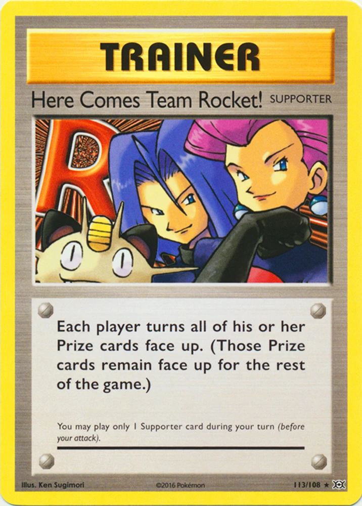 Here Comes Team Rocket! - 113/108 - Secret Rare