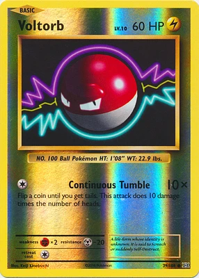 Voltorb - 39/108 - Common - Reverse Holo