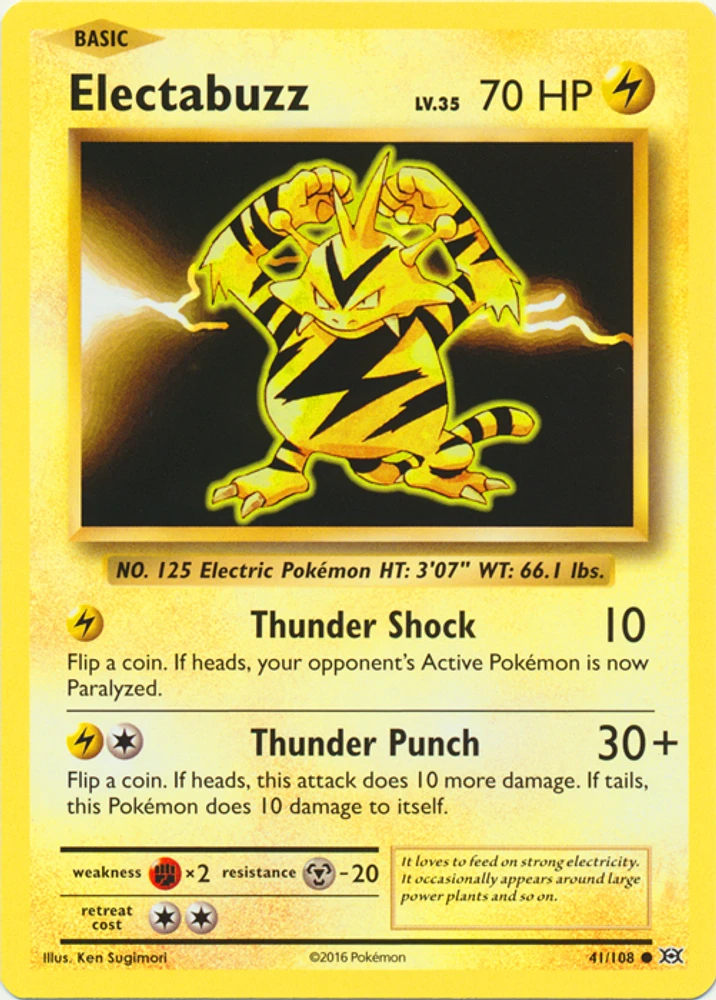 Electabuzz - 41/108 Common