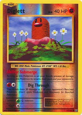 Diglett - 55/108 - Common - Reverse Holo