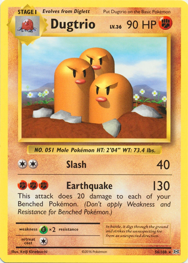 Dugtrio - 56/108