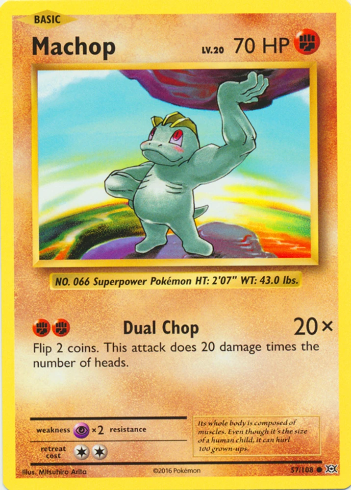 Machop - 57/108 Common