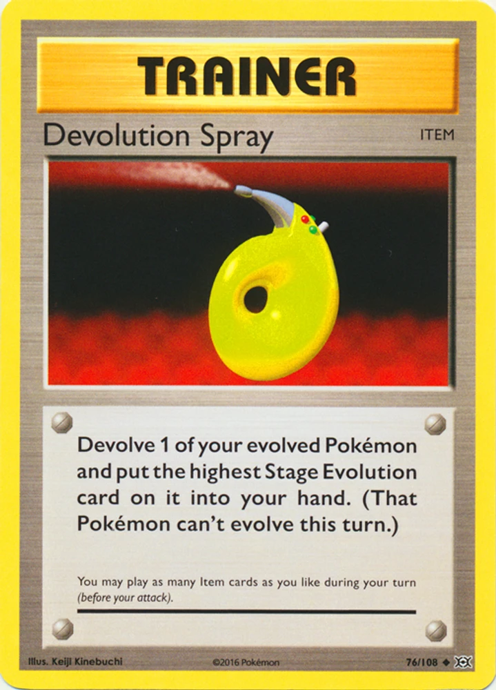 Devolution Spray