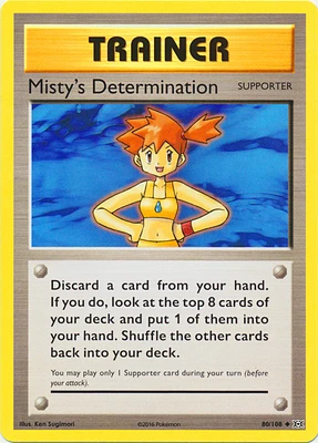 Misty's Determination