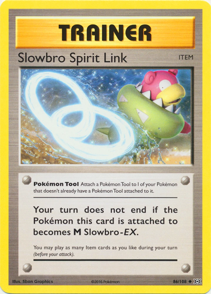 Slowbro Spirit Link - 86/108 - Uncommon