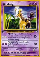 Girafarig - 58/111 - Common - 1st Edition