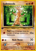 Sudowoodo - 77/111 - Common - 1st Edition