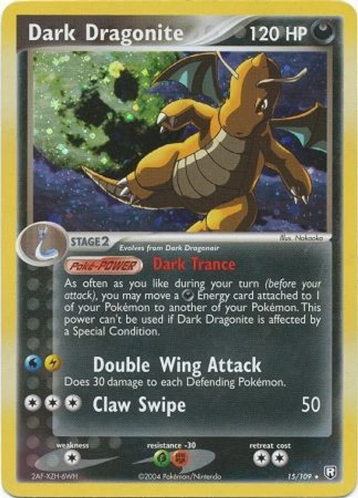 Dark Dragonite - 15/109 - Holo Rare