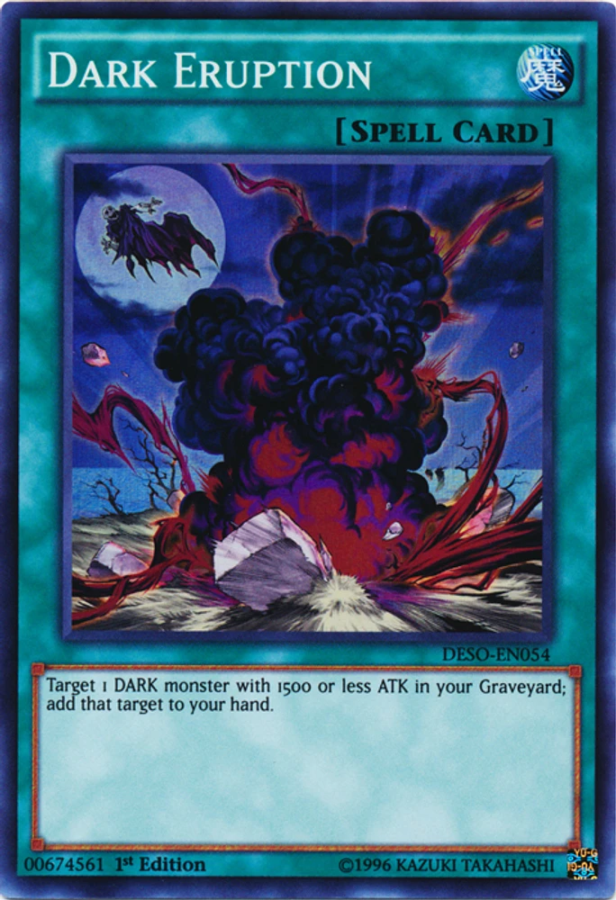 Dark Eruption - DESO-EN054 - Super Rare - 1st Edition