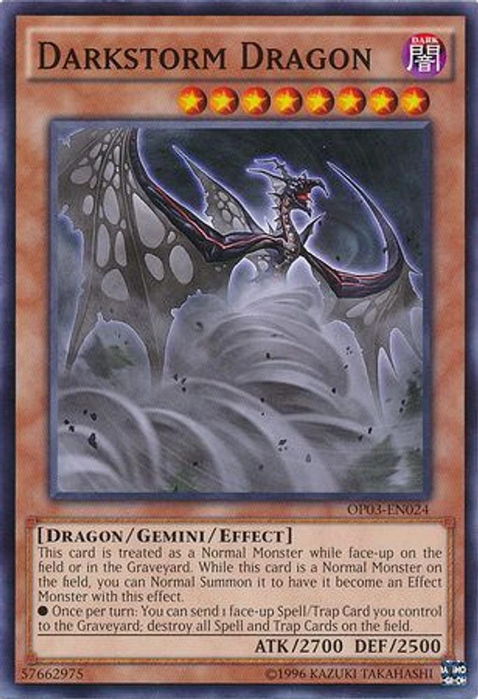 Darkstorm Dragon - OP03-EN024 - Common - Unlimited Edition