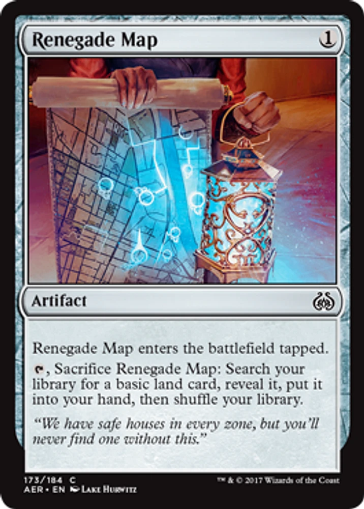 Renegade Map - Foil