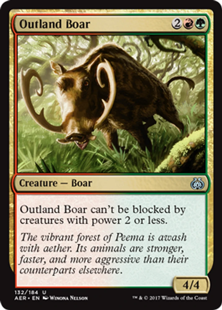 Outland Boar - Foil