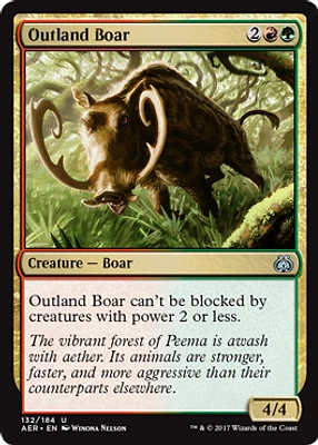 Outland Boar - Foil