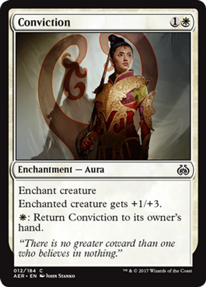 Conviction - Foil