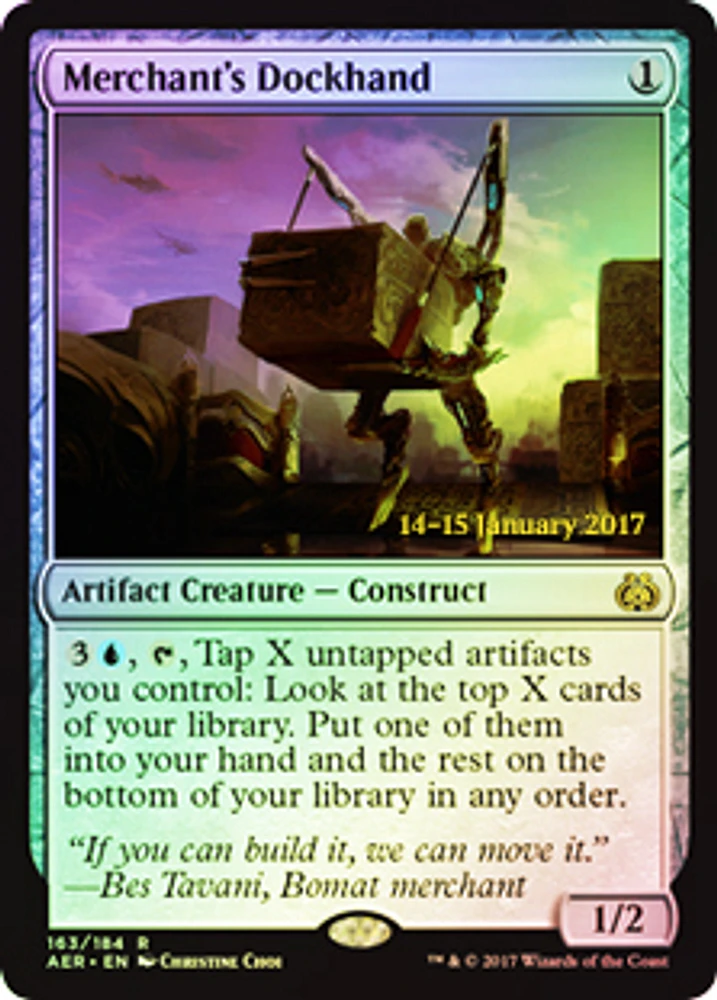 Merchant's Dockhand - Foil - Prerelease Promo (Translated)