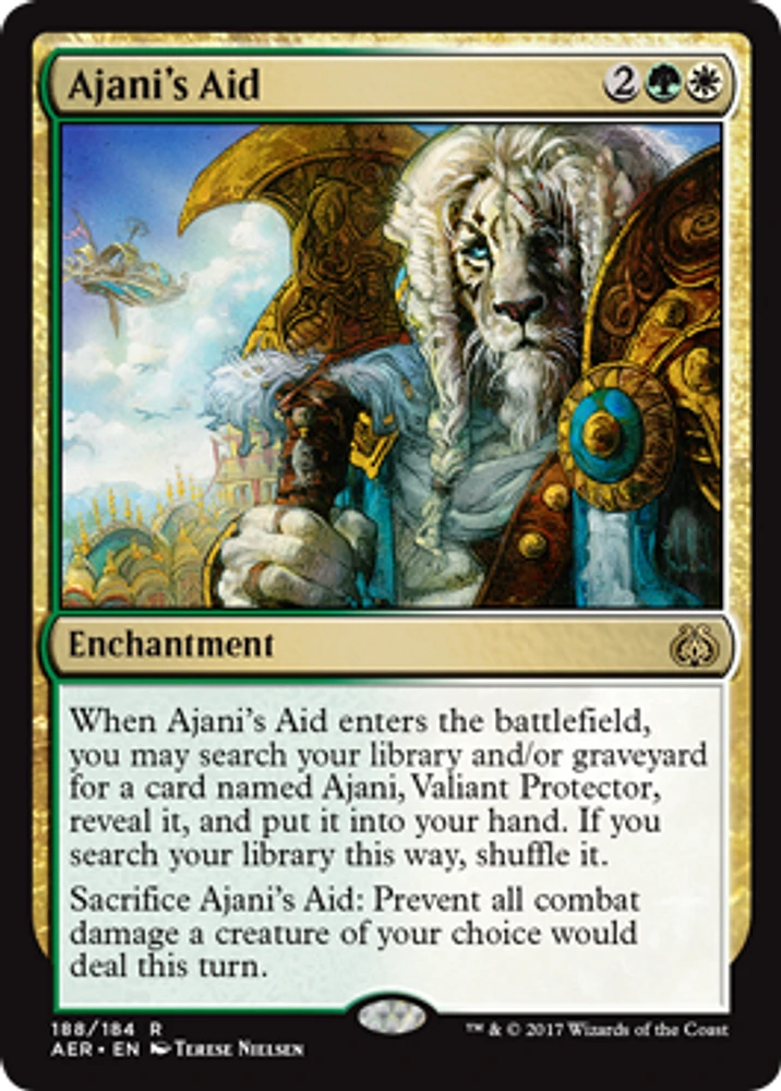 Ajani's Aid - Planeswalker Deck Exclusive