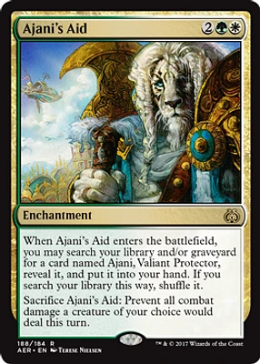 Ajani's Aid - Planeswalker Deck Exclusive