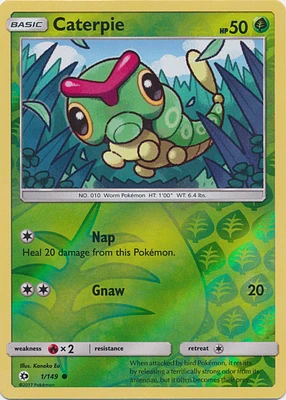 Caterpie - 1/149 - Common - Reverse Holo