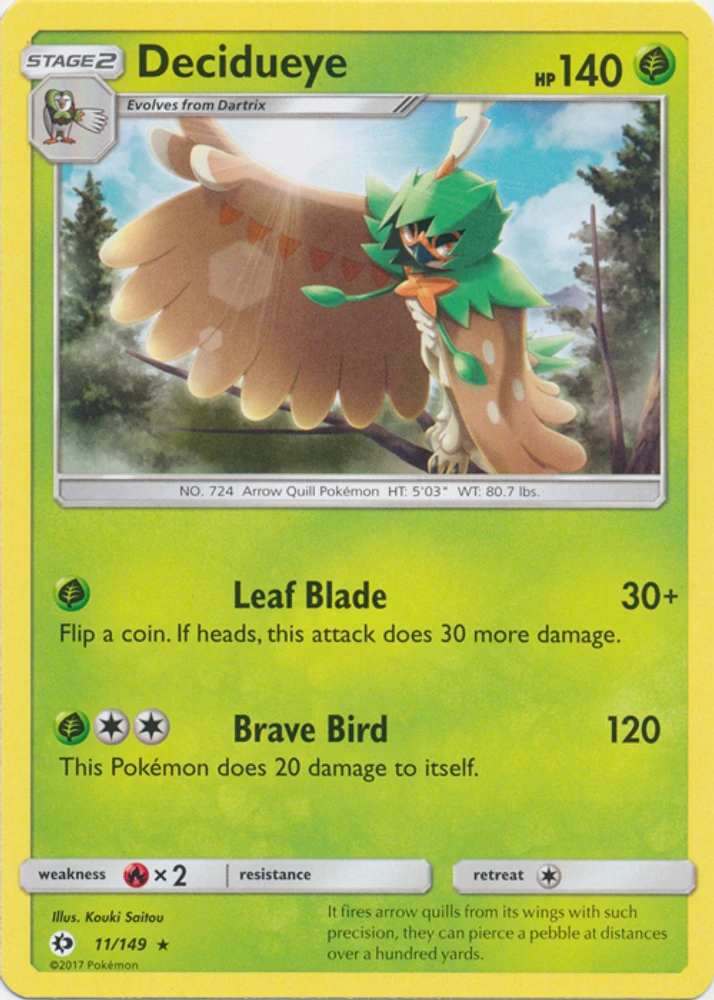 Decidueye - 11/149