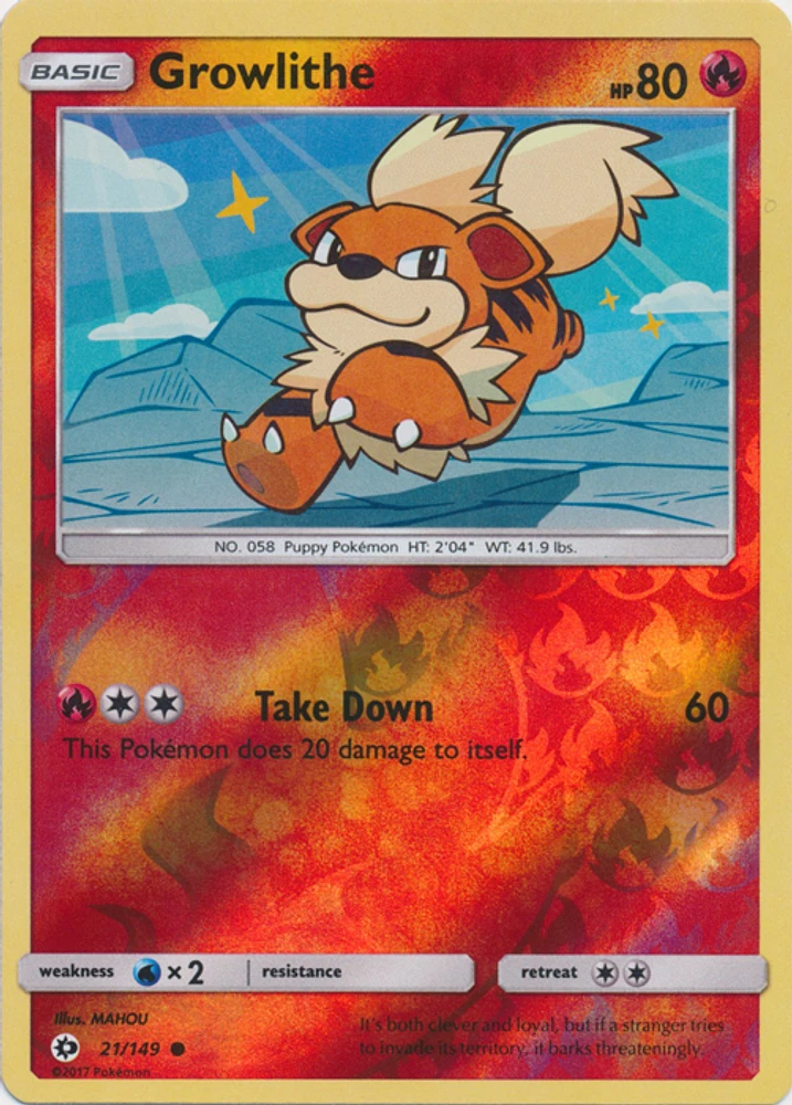 Growlithe - 21/149