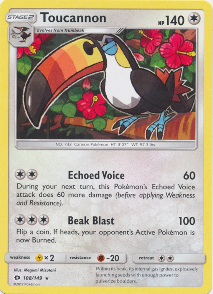 Toucannon - 108/149 - Rare