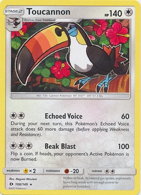 Toucannon - 108/149 - Rare