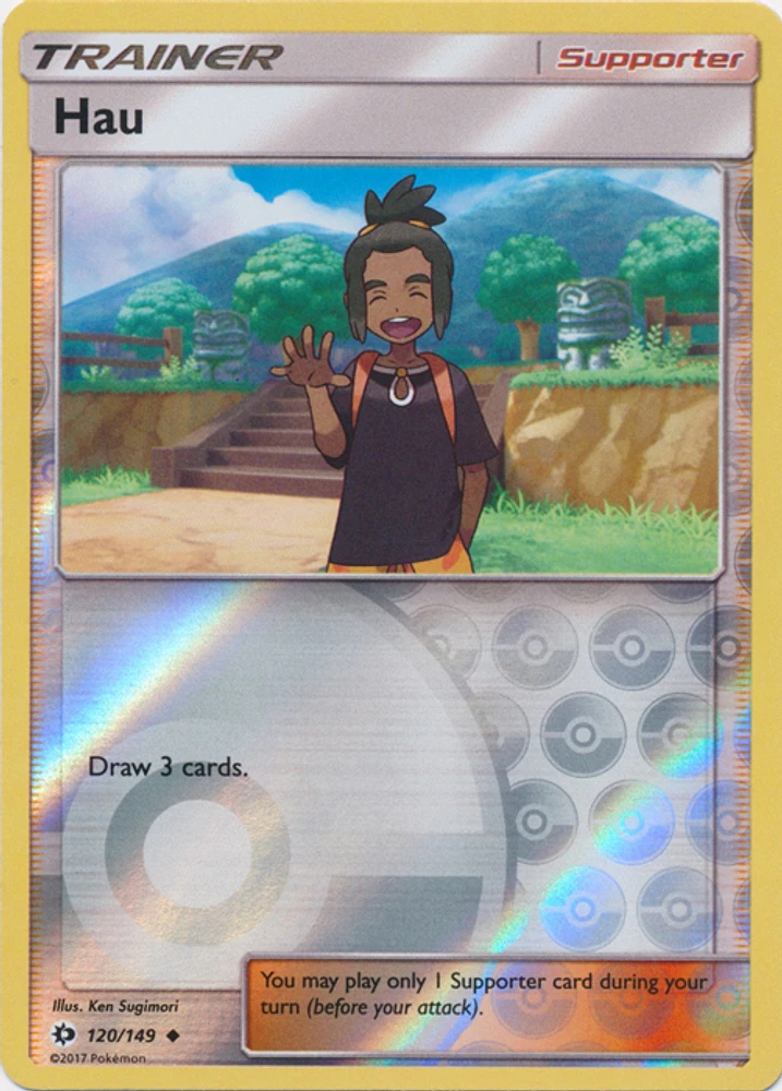 Hau - 120/149 Uncommon Reverse Holo