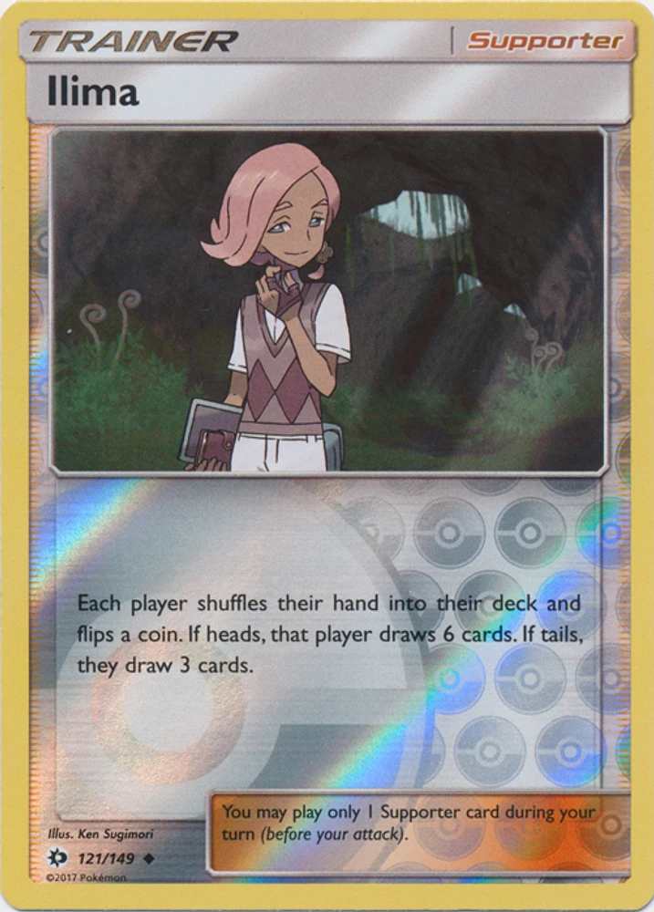 Ilima - 121/149 - Uncommon - Reverse Holo