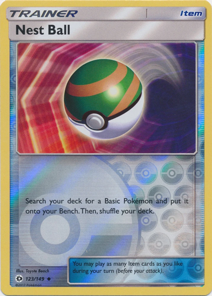 Nest Ball - 123/149 - Uncommon - Reverse Holo