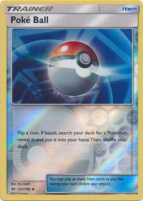 Poke Ball - 125/149 - Uncommon - Reverse Holo