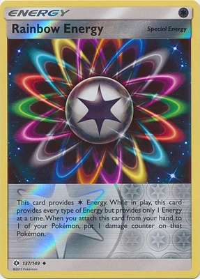 Rainbow Energy - 137/149 - Uncommon - Reverse Holo