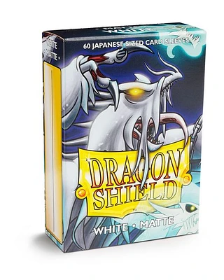 Dragon Shield Matte - Japanese size - White - 60 ct