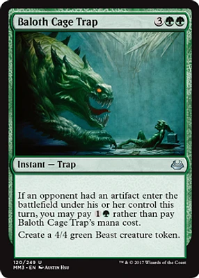 Baloth Cage Trap - Foil