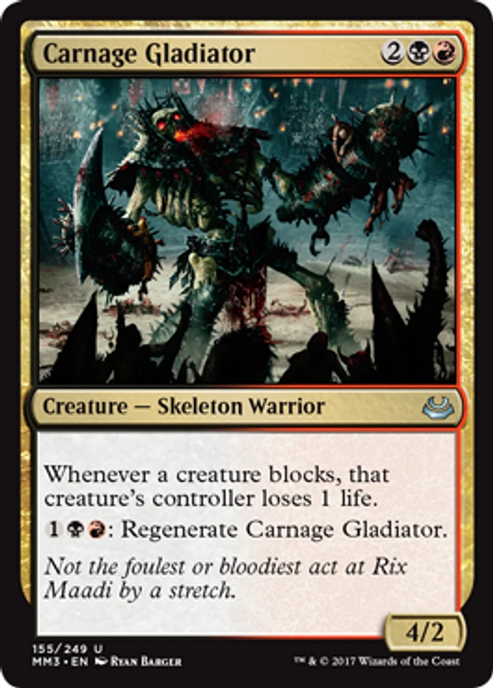 Carnage Gladiator - Foil