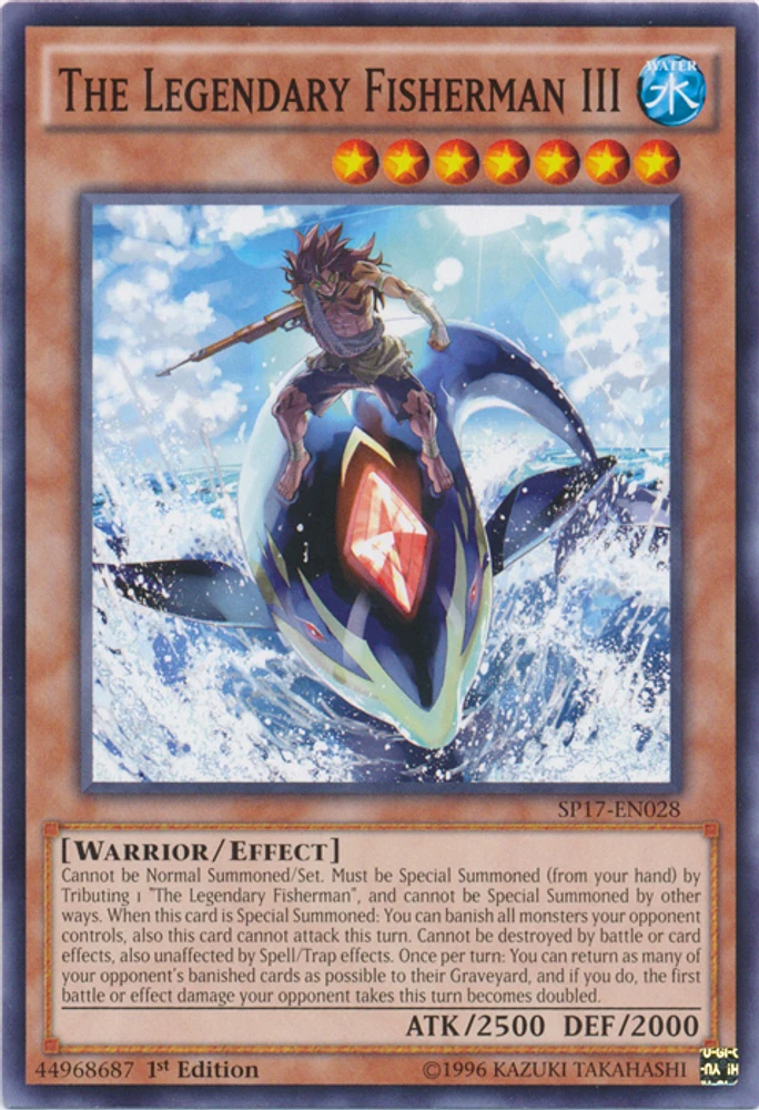 The Legendary Fisherman III - SP17-EN028 - Common - 1st Edition