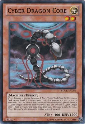 Cyber Dragon Core - SDCR-EN001 - Super Rare - Unlimited Edition