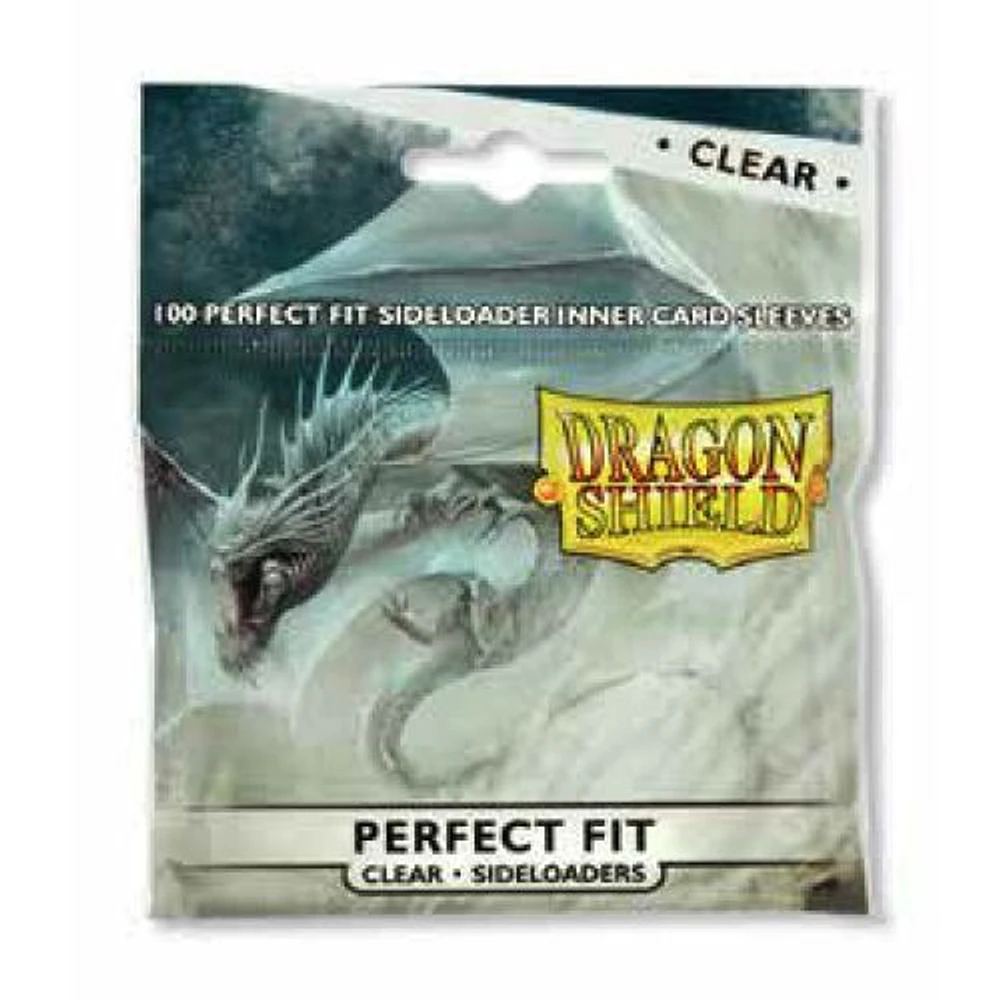 Dragon Shield Perfect Fit Side Load 100Ct Pack - Clear