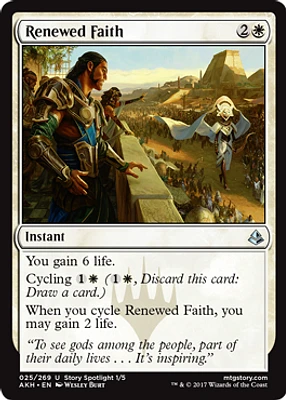 Renewed Faith - Foil