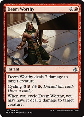 Deem Worthy - Foil