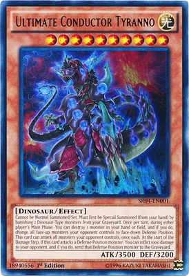 Ultimate Conductor Tyranno - SR04-EN001 - Ultra Rare