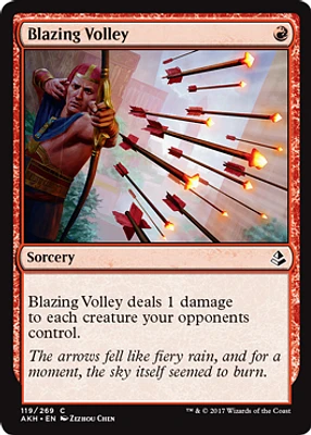 Blazing Volley - Foil