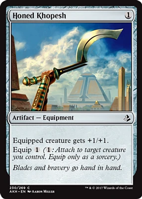 Honed Khopesh - Foil