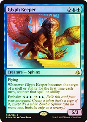 Glyph Keeper - Foil - Prerelease Promo