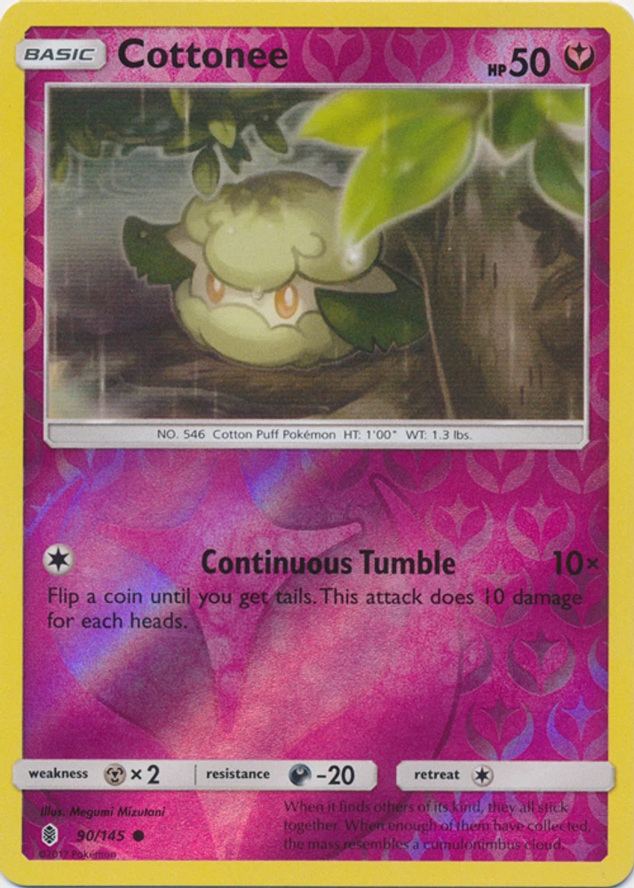 Cottonee - 90/145 - Common - Reverse Holo