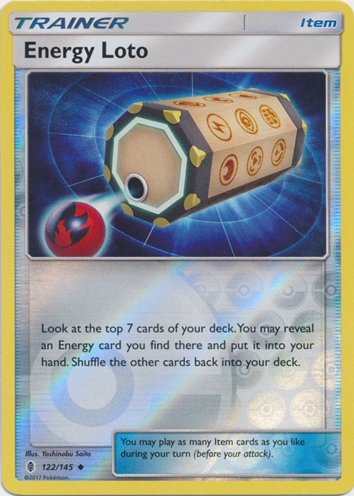 Energy Loto - 122/145