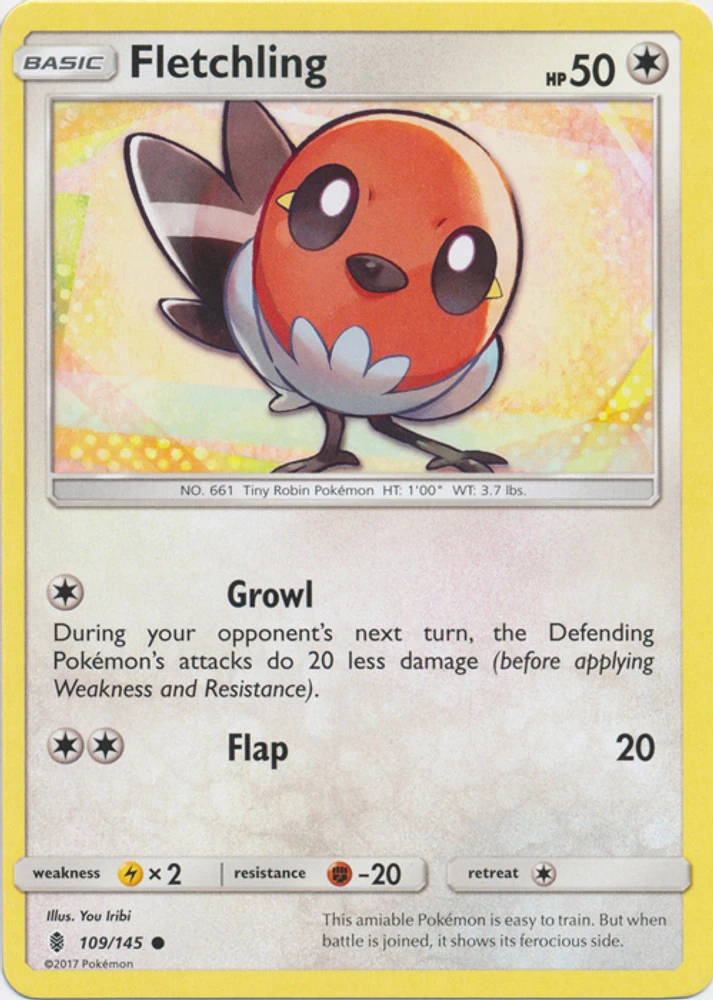 Fletchling - 109/145 - Common