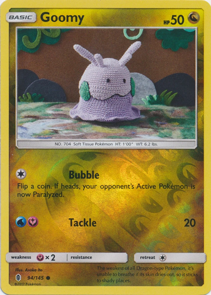 Goomy - 94/145 - Common - Reverse Holo